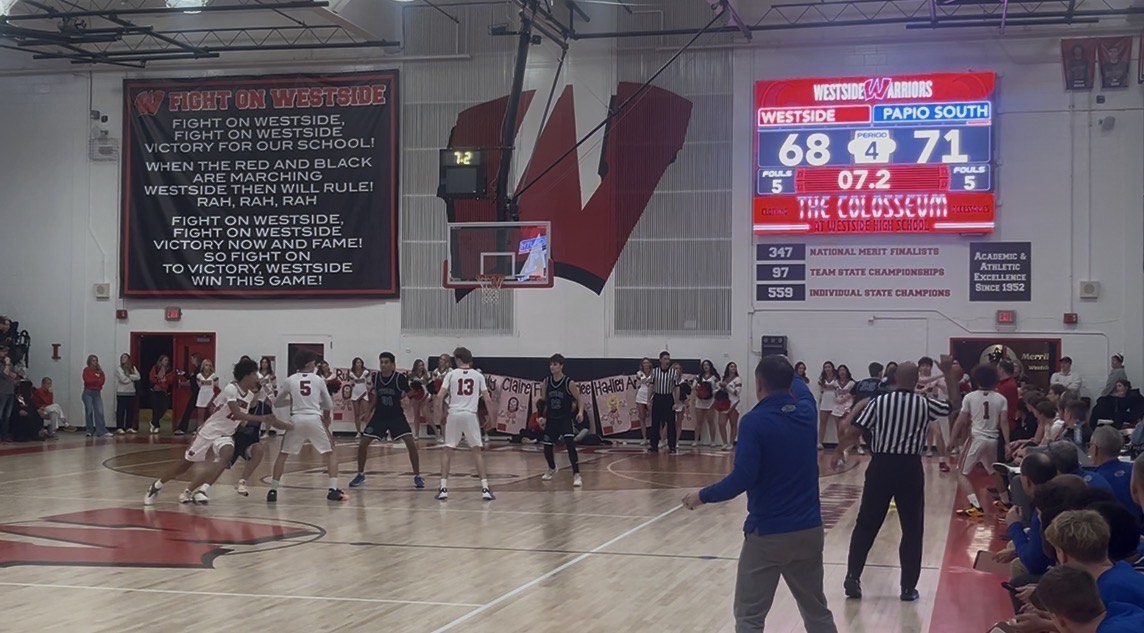 Titans take down #1 Westside in boys hoops!   Great win for Coach Hueser and company!