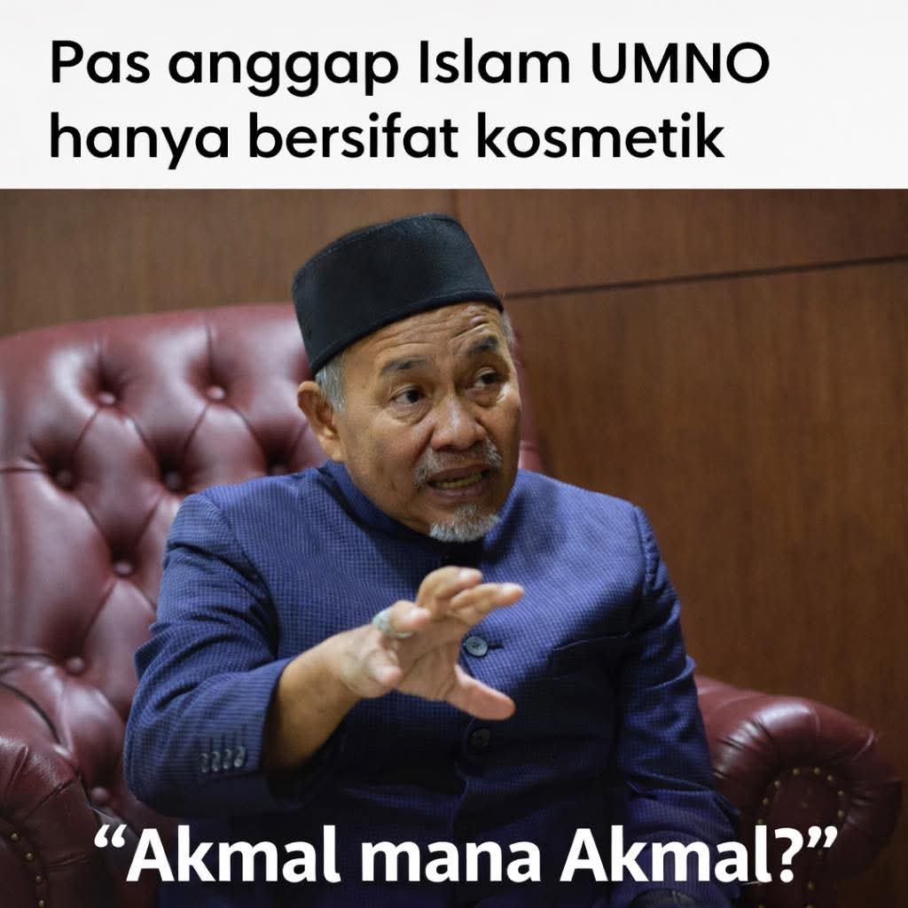 Umno Islam kosmetik yer.. 
Akmal mana Akmal?
Mal,ahli panel Forum Perdana Ehwal Islam ni dah hina Umno.
Dia langgar garis merah.takkan diamkan je.kalau penyataan ni DAP yg buat,Mau dah pakai jaket merah dgn pedang keluar demo🤣