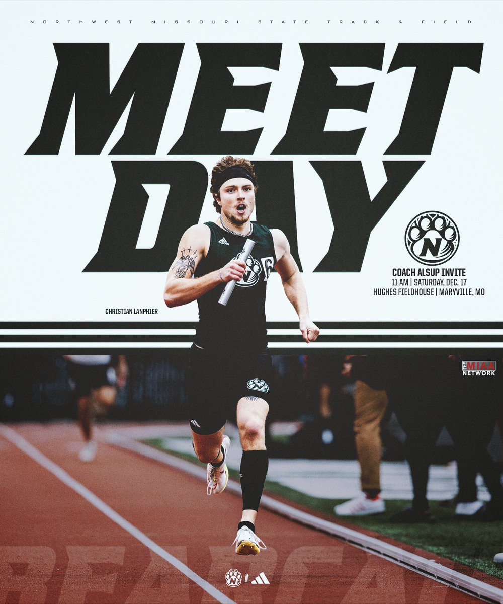 It's 𝙈𝙚𝙚𝙩𝘿𝙖𝙮!

🏆: Coach Alsup Invite
🏟️: Hughes Fieldhouse 
📍: Maryville, MO
⏰: 11 AM
📺: bit.ly/3LN76FT
📊: bit.ly/4qYFrny

#OABAAB ||| #OneTeamOneDream