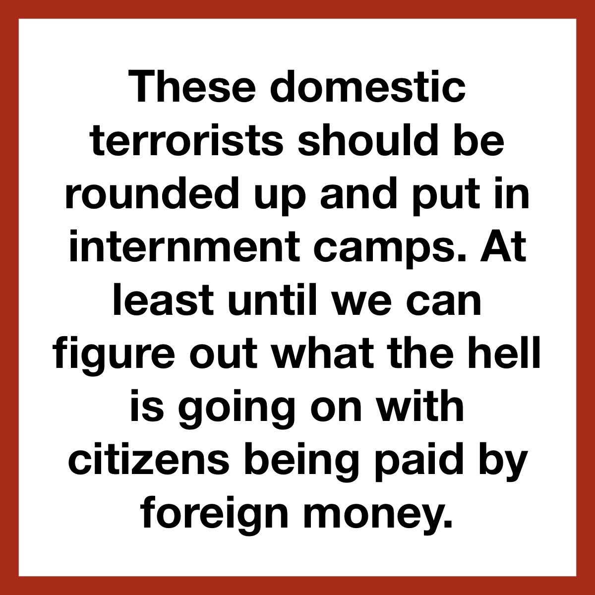 <a href="/MAGAVoice/">MAGA Voice</a> These riots are dangerous and should be rounded up