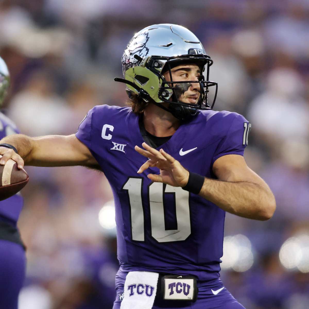 Blessed to recieve a offer from Texas Christian University‼️‼️ <a href="/TCUFootball/">TCU Football</a> <a href="/donald9_donald/">Doc Donald</a> <a href="/CoachDocGooden/">Doc Gooden ILLSPORTS247</a> <a href="/JPRockMO/">JP Rock</a> <a href="/AllenTrieu/">Allen Trieu</a> <a href="/PrepRedzoneIL/">Prep Redzone Illinois</a> <a href="/EDGYTIM/">Timothy “EDGYTIM” OHalloran</a> <a href="/MartavisH53227/">Martavis Hines</a> <a href="/CahokiaFB618/">Cahokia Football</a>
