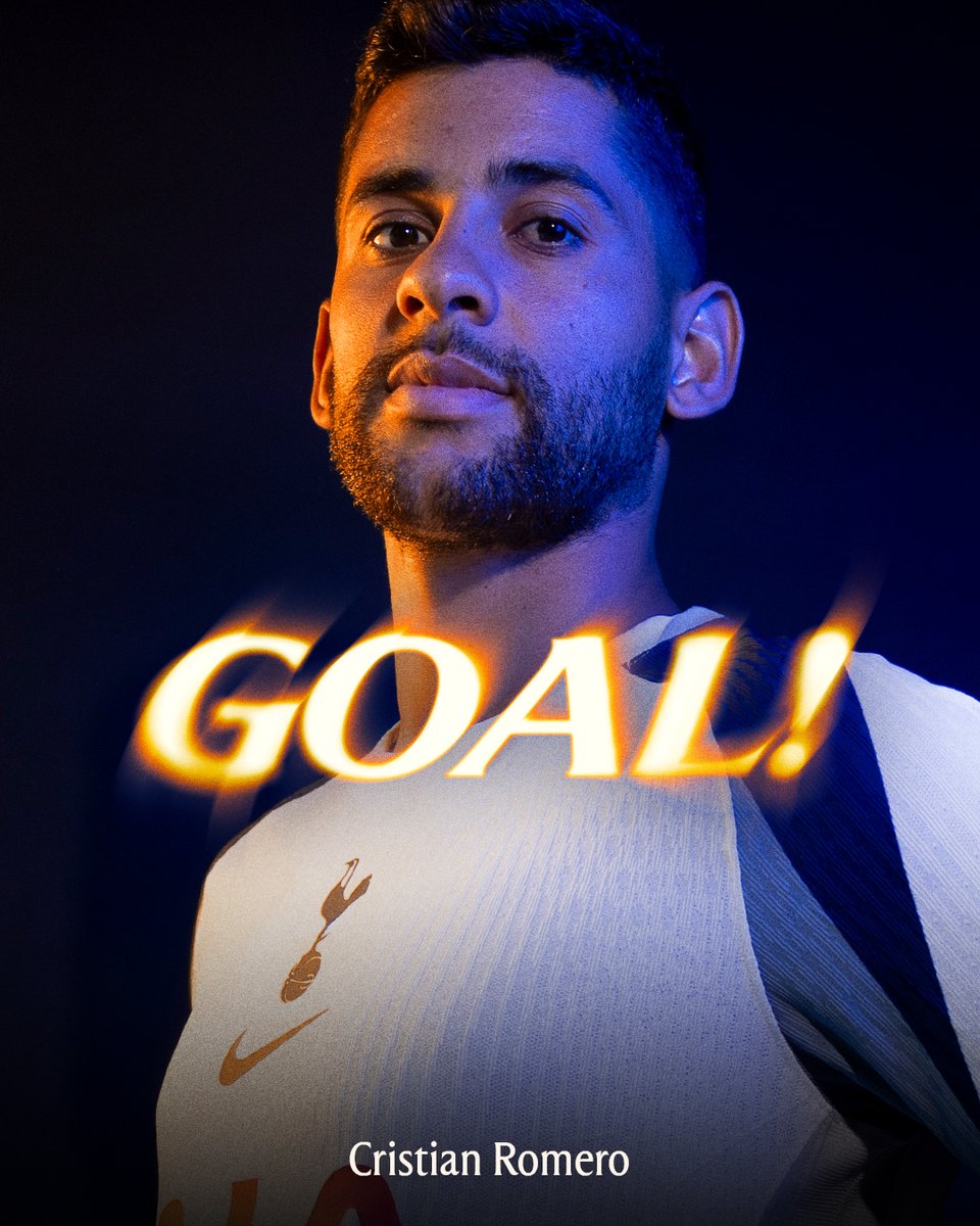 SpursOfficial's tweet image. CAPTAIN CUTI EQUALISES!
