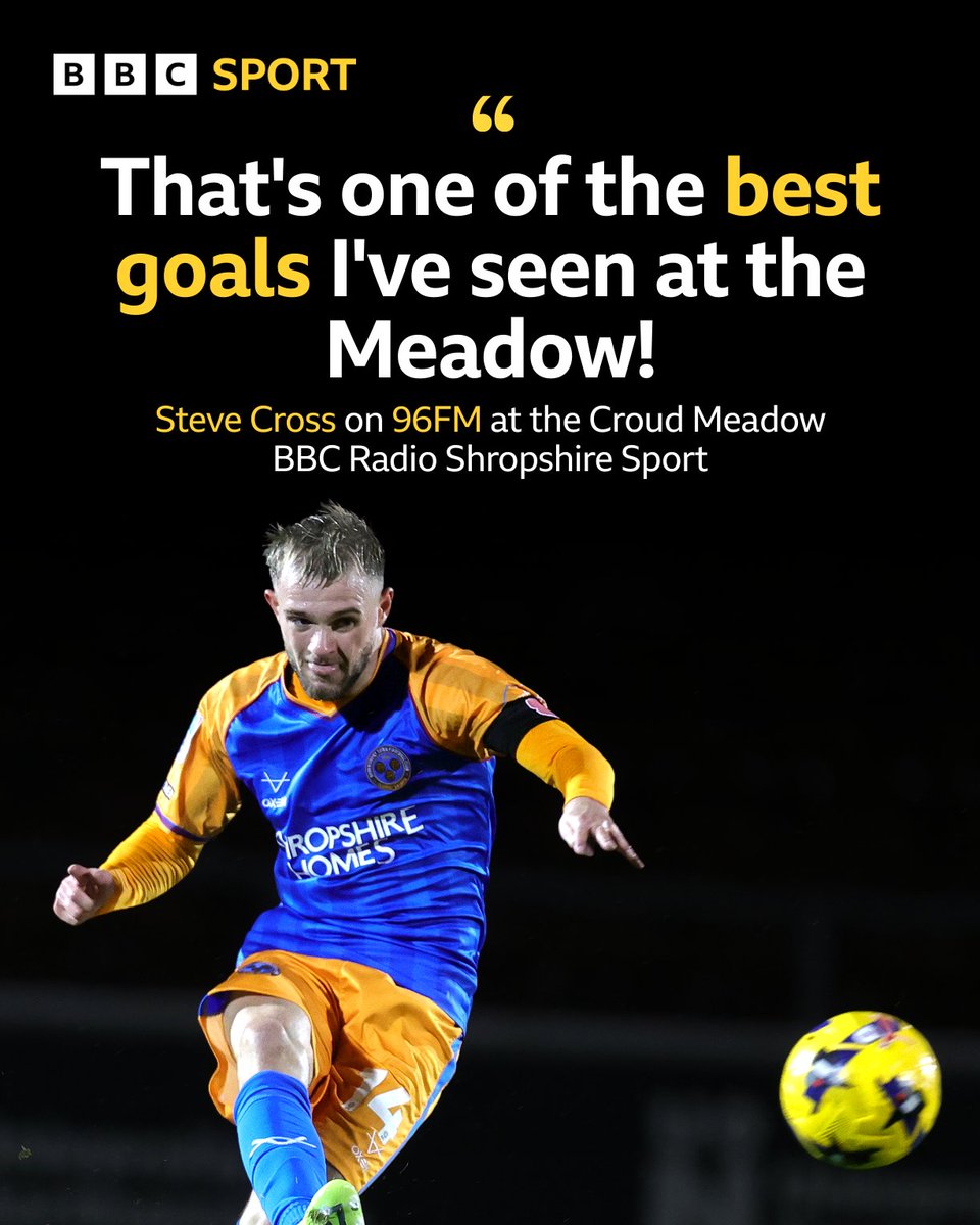 BBC Sport Shropshire tweet media