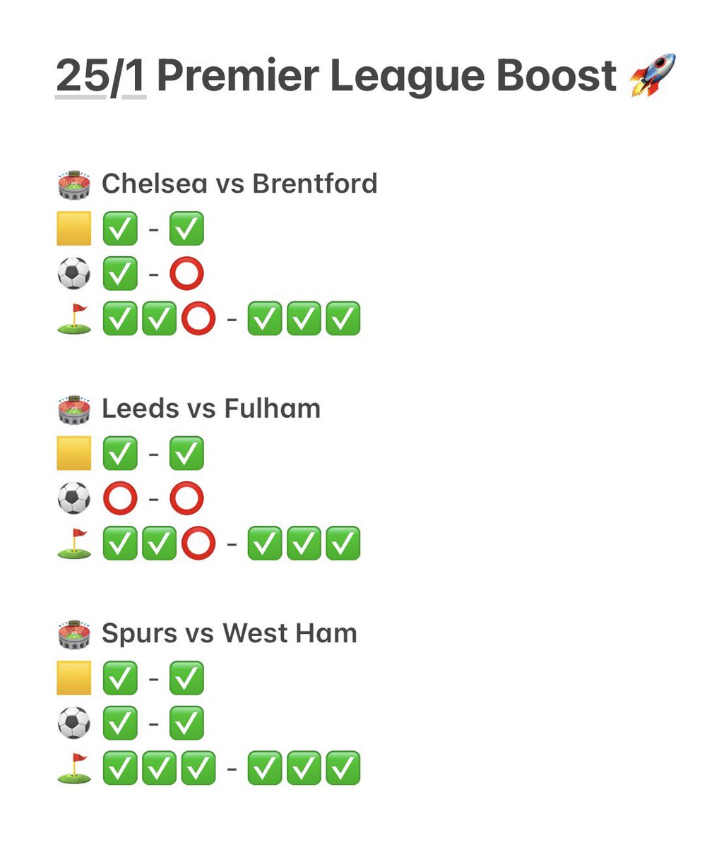 BadManBetting's tweet image. First game ticked on the 25/1! ✅

We need a goal in Leeds vs Fulham soon I reckon, would be huge.