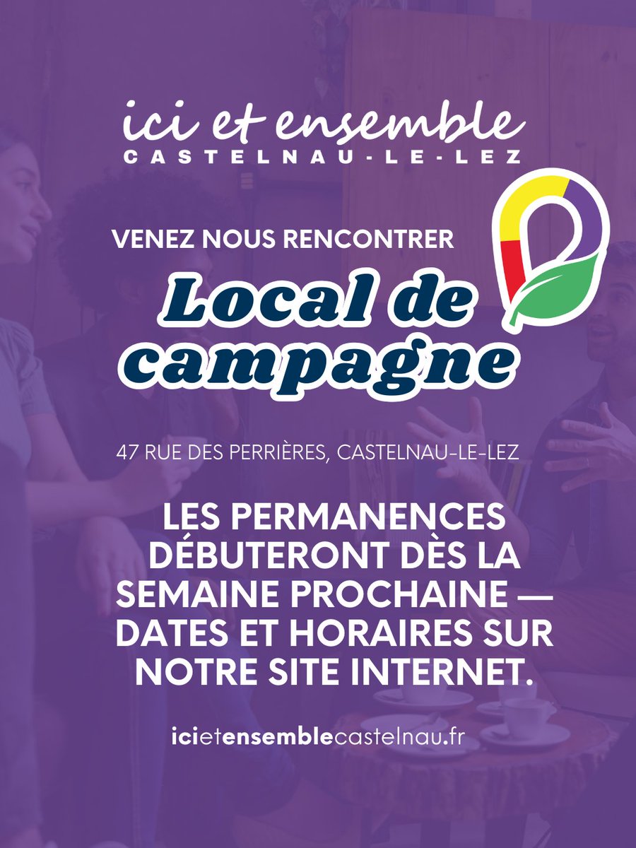 📌Report de notre inauguration, mais pas des permanences

📌Des permanences seront mises en place dès la semaine  prochaine afin de pouvoir vous rencontrer et échanger avec vous.

👉Les dates et horaires seront communiqués et mis à jour sur notre site internet.