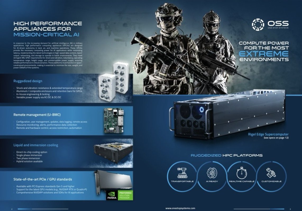 BlackPantherCap's tweet image. HERE'S WHY $OSS CAN 10X:

I recently initiated a new position in my portfolio.

Absolutely critical supplier, I don’t say this often.

So I personally went long on $OSS as DoD rushes edge AI dominance amid adversary bans.

Hint: If you don’t have time to read this now. You should…