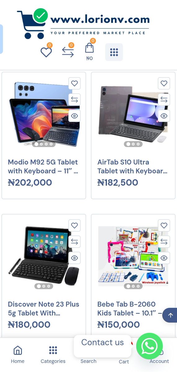 Lorienvltd's tweet photo. From tablets (adults &amp; kids) to wristwatches to wireless appliances and others, we have them all in https://t.co/rr1w4DkZ4l at affordable prices.

Shop today with a brand that you can trust. Lorionv, your #1 online marketplace. https://t.co/ZMptMDuRLw