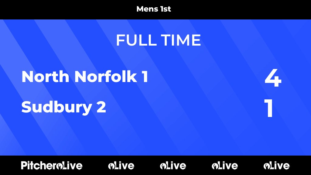 FULL TIME: North Norfolk 1 4 - 1 Sudbury 2
#NORSUD #Pitchero
northnorfolkhockey.com/teams/183081/m…