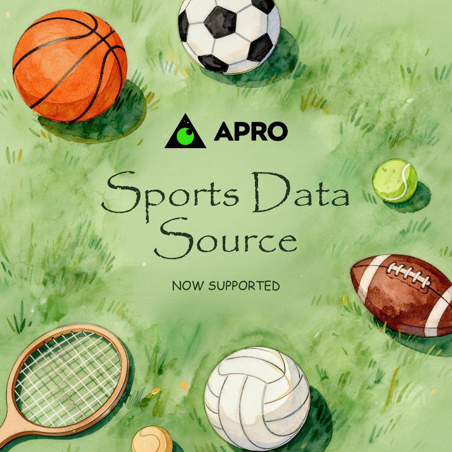 APRO_Oracle's tweet image. What is PRO?

The most extensive and comprehensive sports data sources — all from APRO. 🏅
