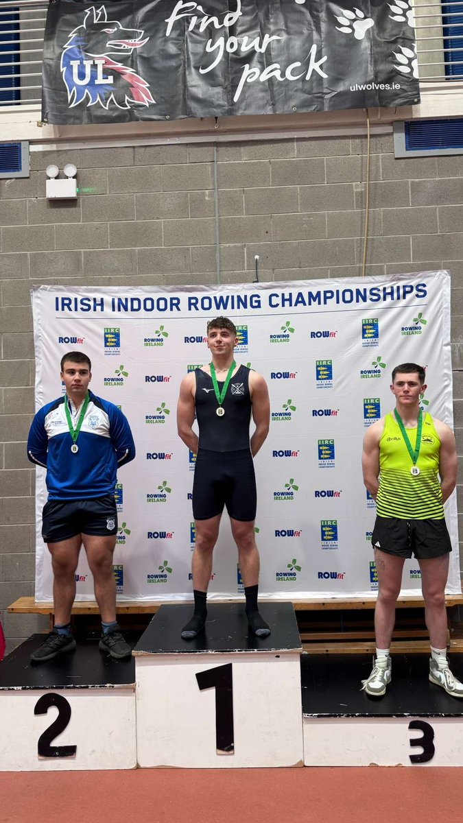 Blackwatercs's tweet photo. Congratulations to Luca Madden winning gold at the 1000m and 500m races at the Irish Indoor Rowing Championships in University of Limerick today (Saturday 17th) https://t.co/FUfcoZaJHr