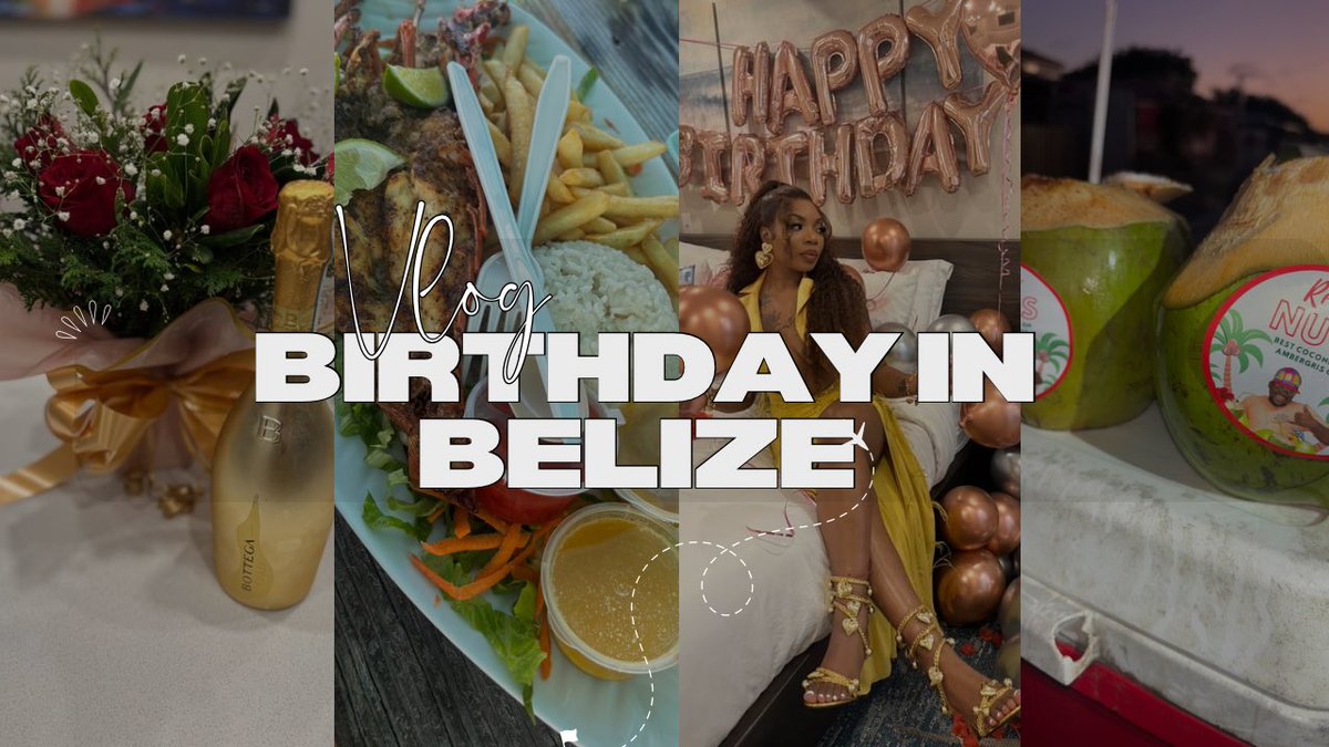 Celebrating my birthday in San Pedro Belize| Blue Bayou| Coco Boyz| Part 1 youtu.be/XdWZO2HCyW8?si… via <a href="/YouTube/">YouTube</a>