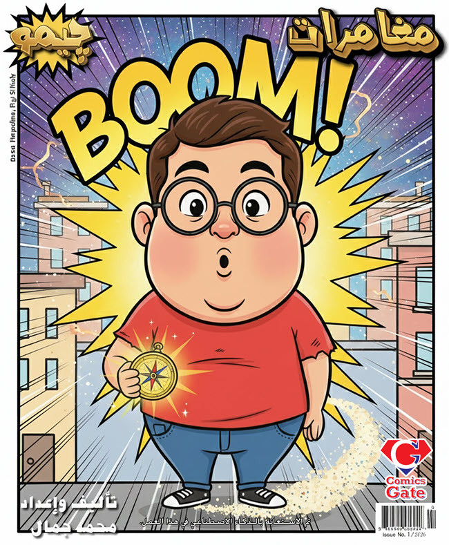 صدر الأن على #كوميكس_جيت العدد التمهيدي من مجلة #جيمو  المصورة وهي مجلة مغامرات و ألغاز طريفه تشبه ميكي وسمير، في العدد التمهيدي جيمو بيلاقي عملة ذهبية كبيرة مش من الأرض! تابعوا المغامرة معنا على كوميكس جيت واطلبوا العدد ورقياً الأن والدفع عن  الاستلام! 

comicsgate.net/phpbbx/viewtop…