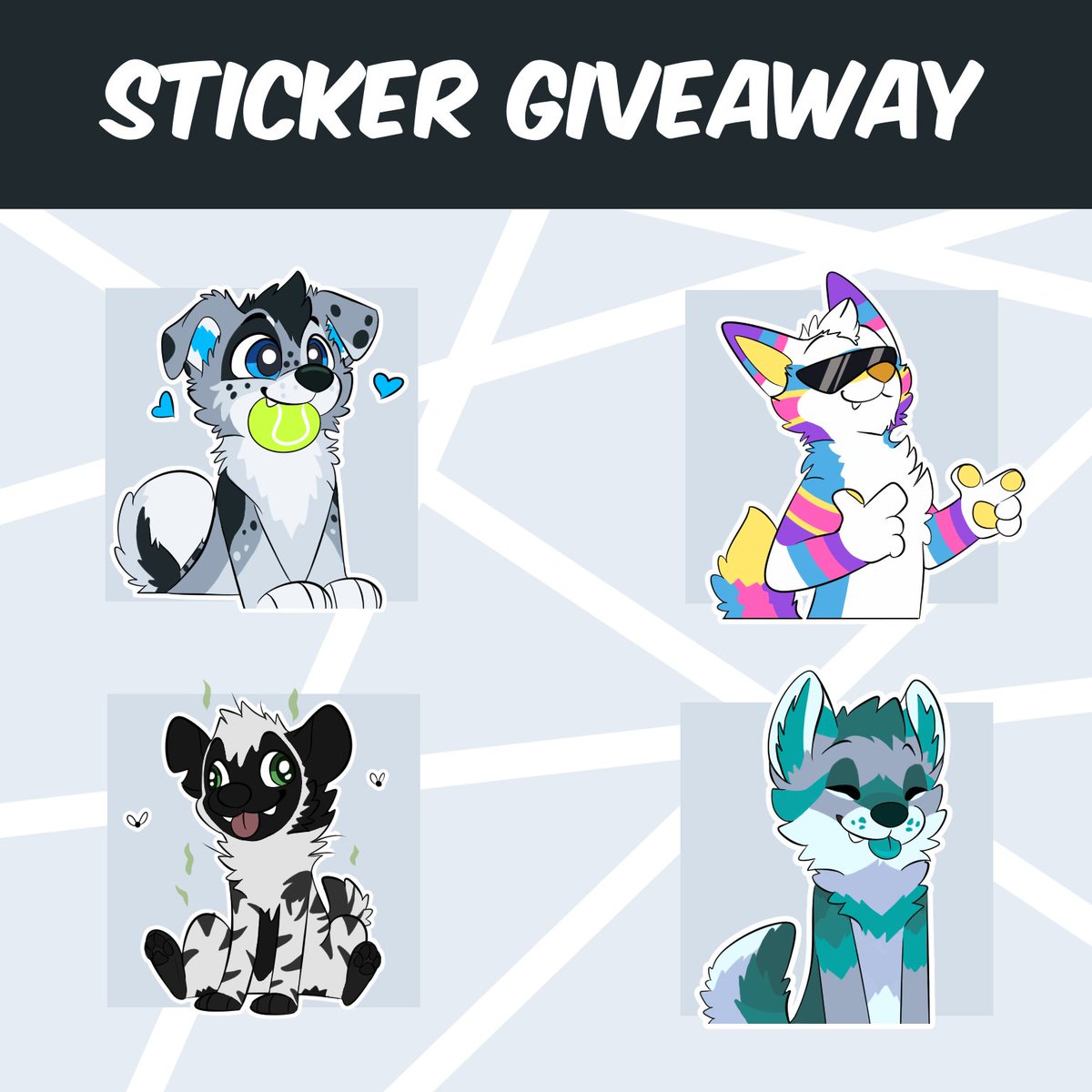 CrumbFur's tweet image. Road To 10K Sticker Giveaway!!! 🥳🎉

Win 3-5 free stickers of your fursona!

Lineart by @/LordPulex
Coloring by @/CrumbFur

💙Follow
💙Like + Repost 
💙Comment ref or something silly  

Raffle ends on January 24th!