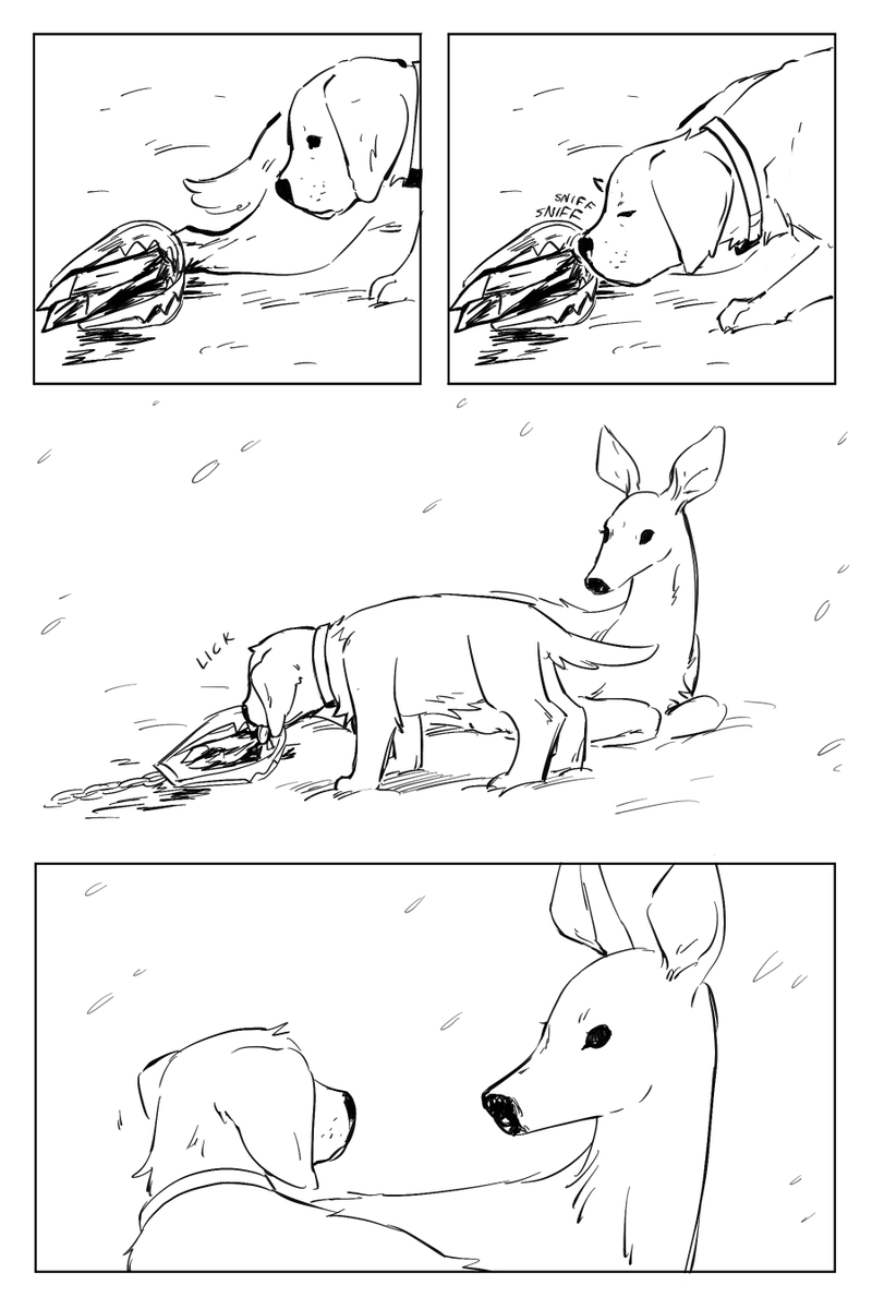 what is a kiss (1/7)

CW: Blood, Gore, Injury
#DELTARUNE #kriselle