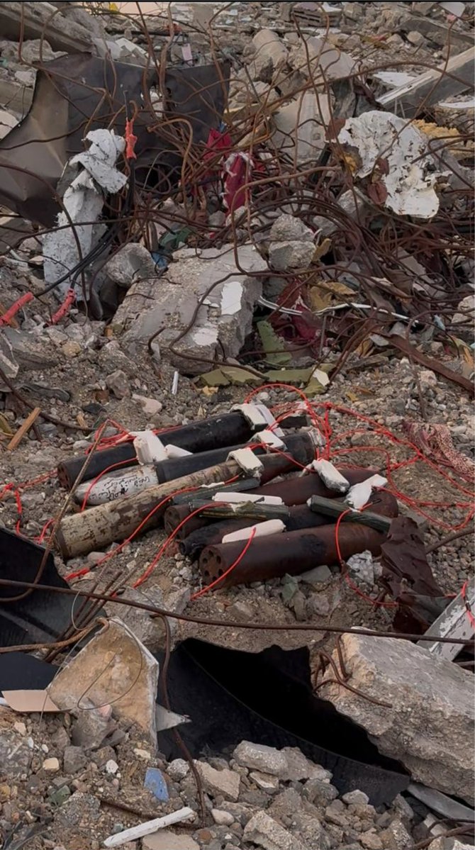 IDF's tweet image. ⭕️ Over the past month, IDF troops operated east of the Yellow Line in northern Gaza. 

During their activity, the troops dismantled hundreds of terrorist infrastructure sites above and below ground, including weapons, shafts, and underground tunnel routes and eliminated dozens…