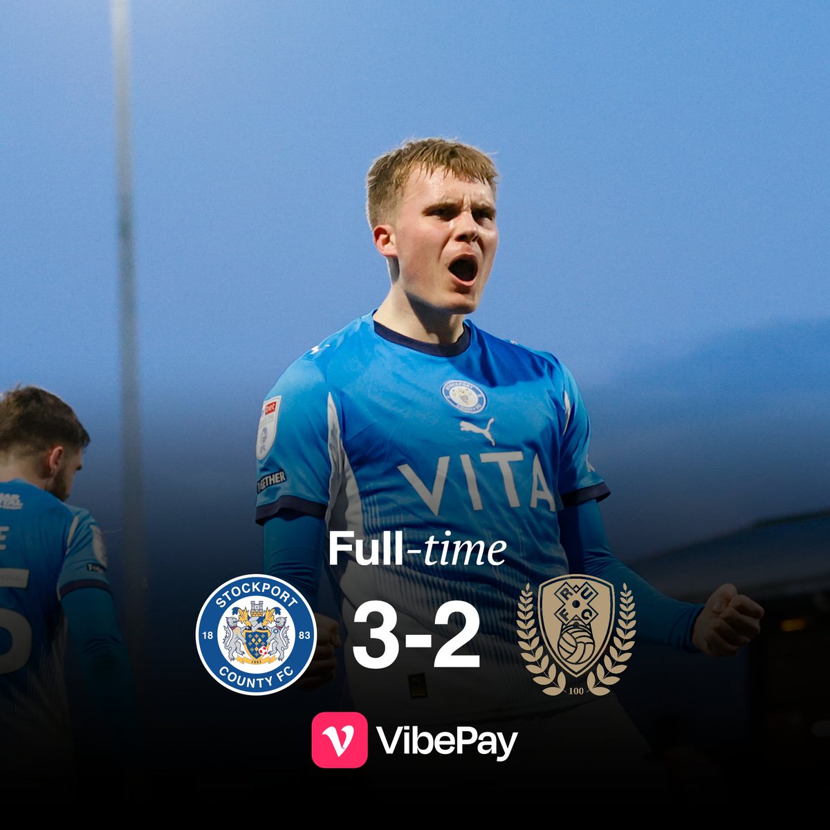 Stockport County tweet media