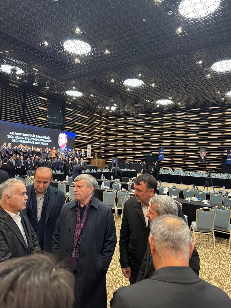 ✅Yunak Belediye Başkanım Sübhan Günaltay ile birlikte AK Parti Konya İl Başkanlığımızın düzenlediği “2025 Yılının Basın Mensupları ile Değerlendirme Toplantısı”na katılım sağladık 
✅Hayırlara vesile olması dileğimle