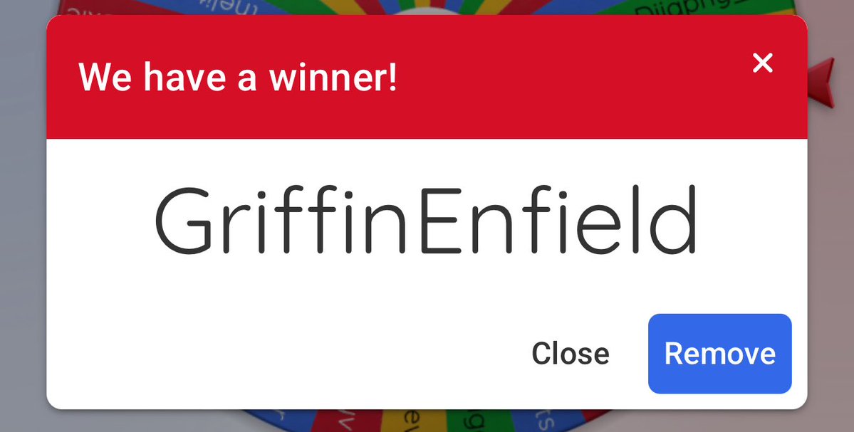 Congrats <a href="/GriffinEnfield/">Griffin 🦊🥐</a> for winning the mascot giveaway! ᐠ( ᐢ ᵕ ᐢ )ᐟ

Thank you to everyone who entered! 🖤