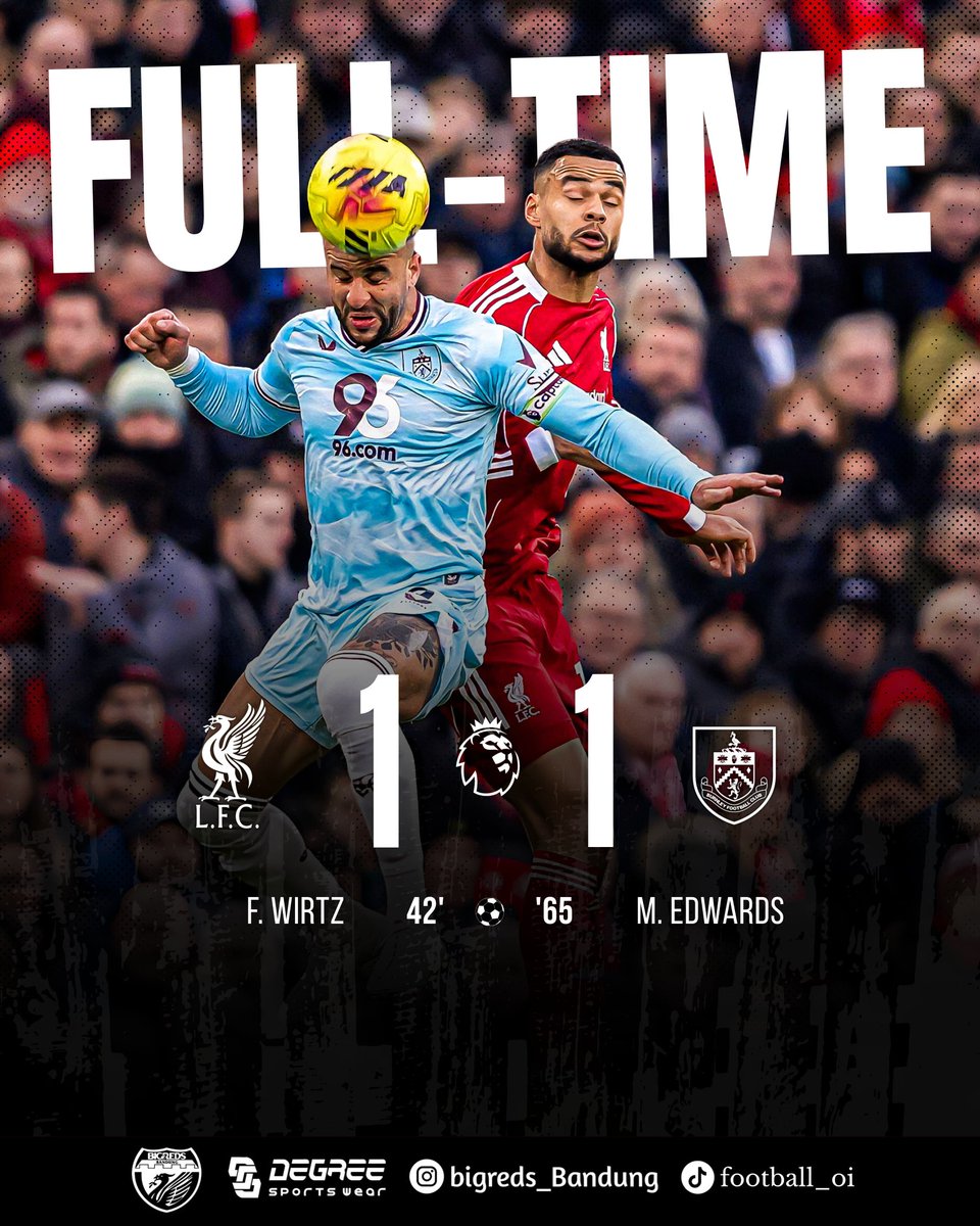 Empat kali imbang secara beruntun di Premier League di Januari 2026

Ganti ngaran weh jadi remis FC <a href="/LFC/">Liverpool FC</a> 👋 

Komentarna, daks?