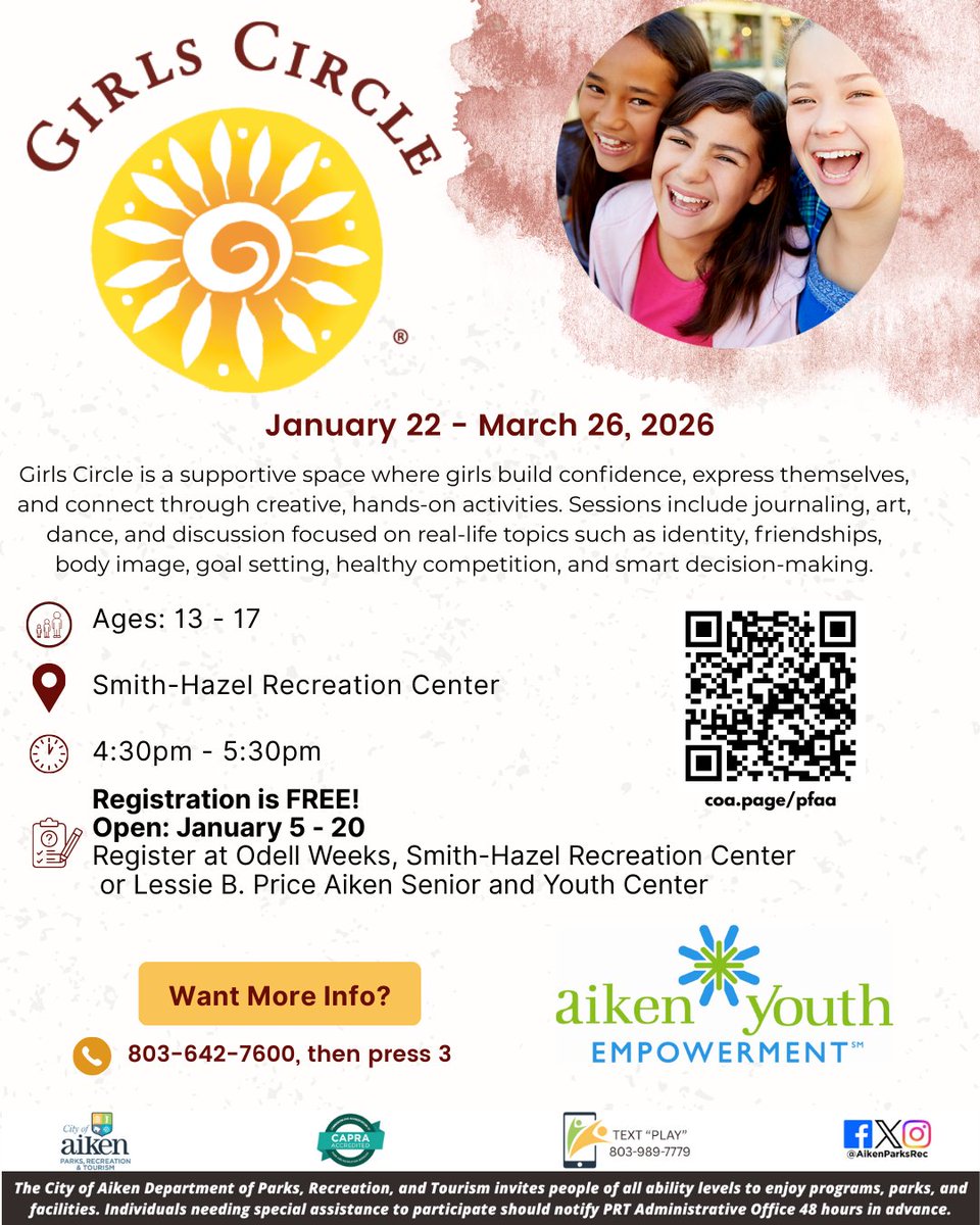 City of Aiken PRT tweet media