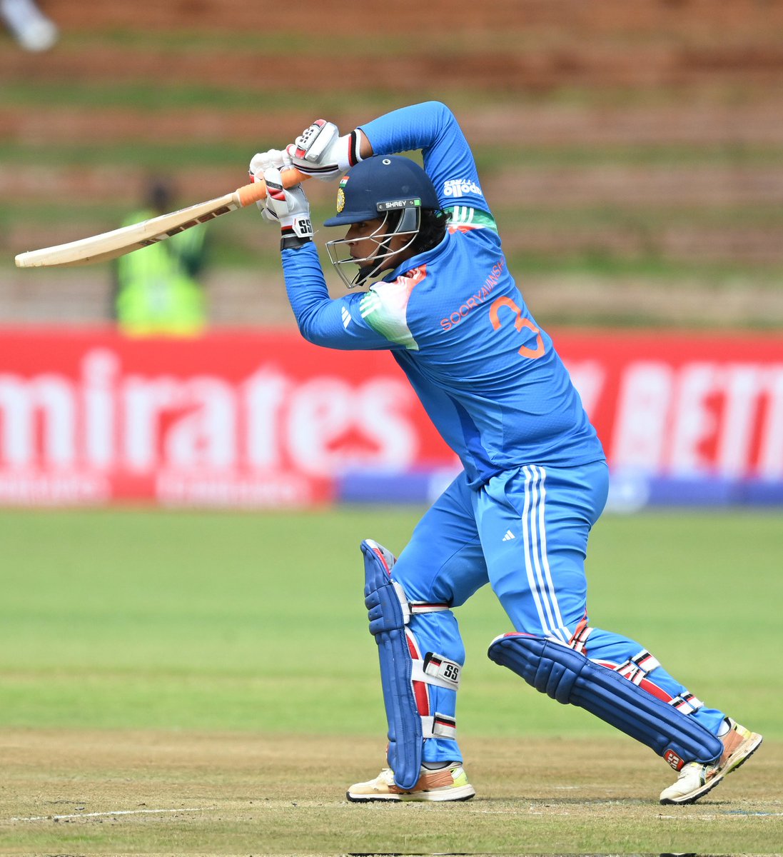 🌟 Youngest to score 50+ at Men’s U19 World Cup 🌟

14y 296d – Vaibhav Suryavanshi (IND U19) vs BAN U19, Bulawayo, 2026

15y 19d – Shahidullah Kamal (AFG U19) vs WI U19, Dubai, 2014

15y 92d – Babar Azam (PAK U19) vs WI U19, Palmerston North, 2010

15y 125d – Perwez Malikzai (AFG
