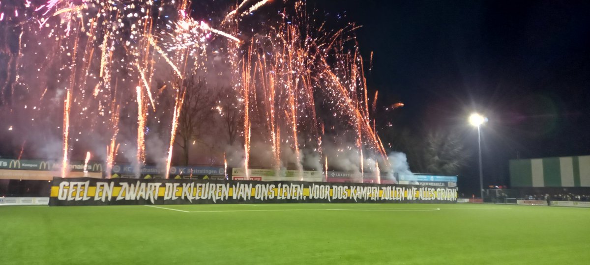 De sfeeractie bij KHC - DOS Kampen.... #khcdos
