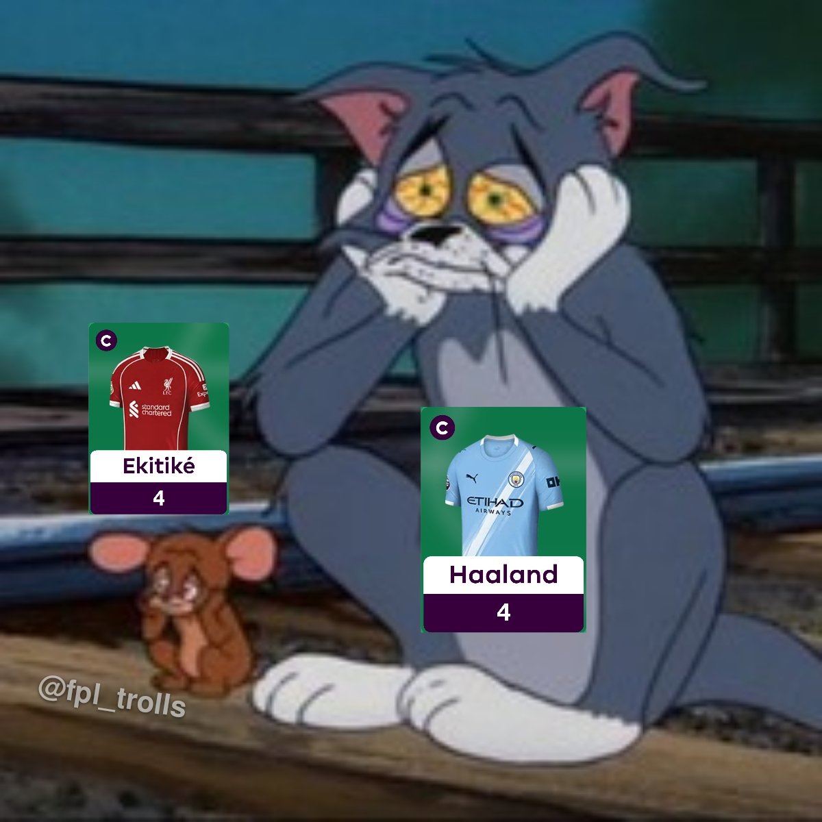 Maybe I over celebrated Haaland's blank...