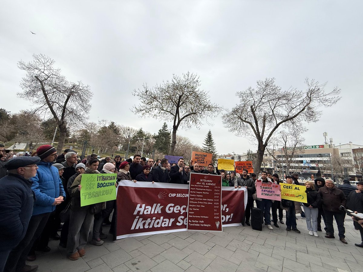 İktidarın Karnesini Selçuklu’dan verdik!!

Cumhuriyet Halk Partisi olarak;
Zamlarla değil adil paylaşımla, 
Yoksullukla değil refahla, 
Baskıyla değil demokrasiyle yönetilen bir Türkiye için mücadelemizi  kararlılıkla sürdüreceğiz.