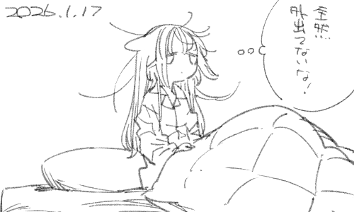 かといって外は寒いのだ 
