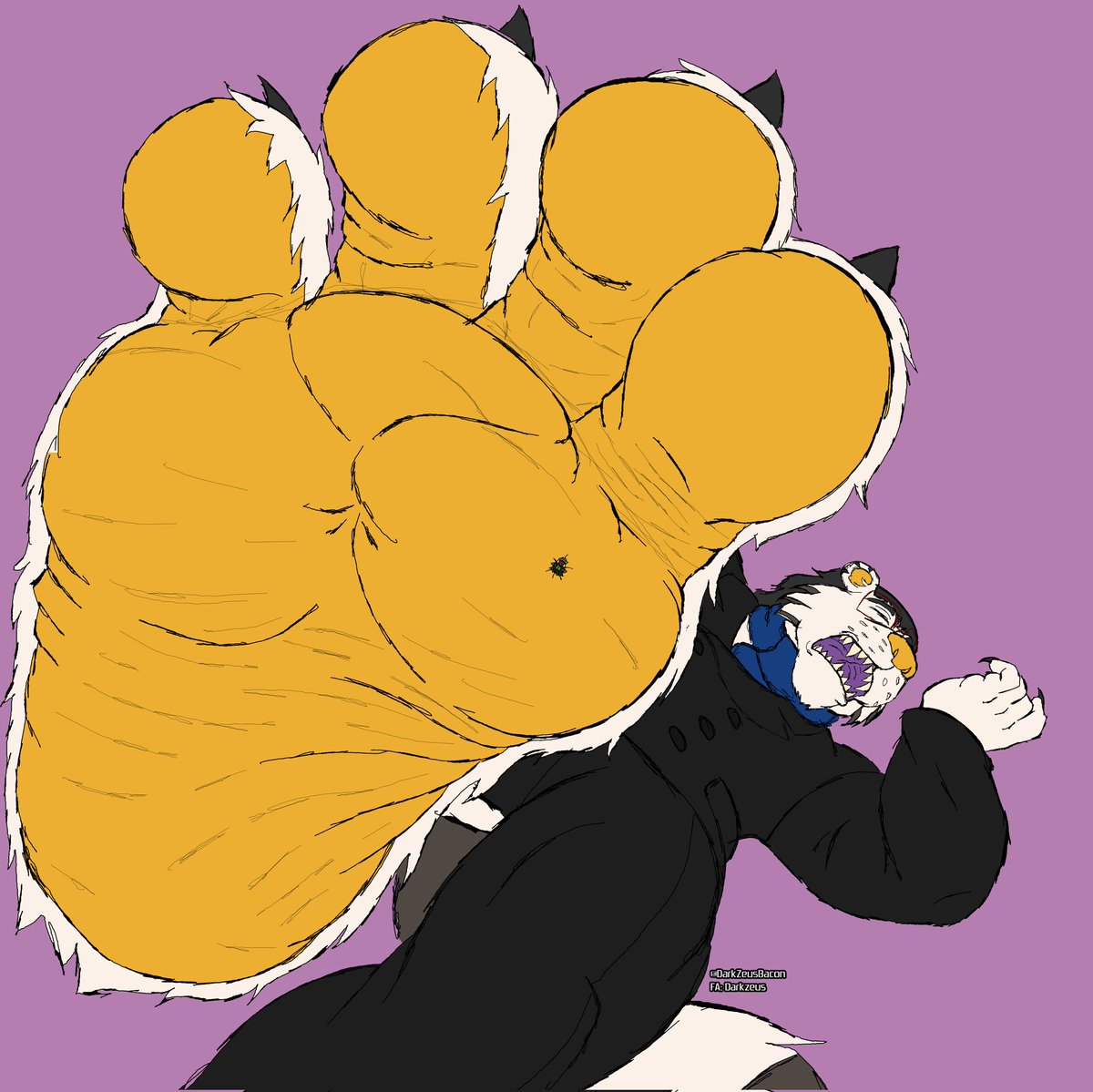 Sometimes mornings aren't our strength, always sleepy that you don't know where are you walking on.

1-hr c*mmission for <a href="/JaviDude470/">Jayden</a> of his sona, featuring <a href="/EricTheShadow/">Eric the Shadow</a> as the micro 

Thanks for the support!