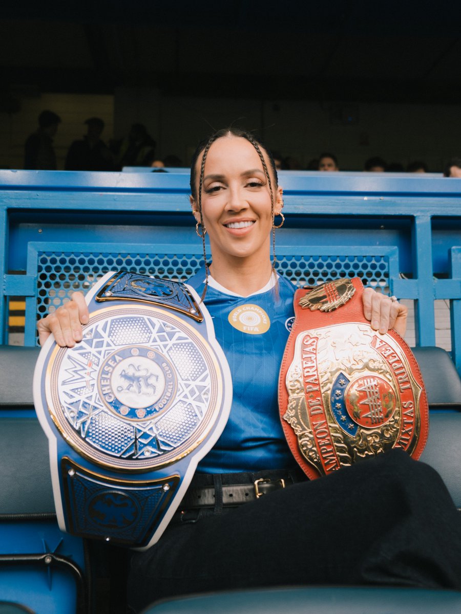 Chelsea Green x Chelsea FC 🤝 <a href="/WWE/">WWE</a>