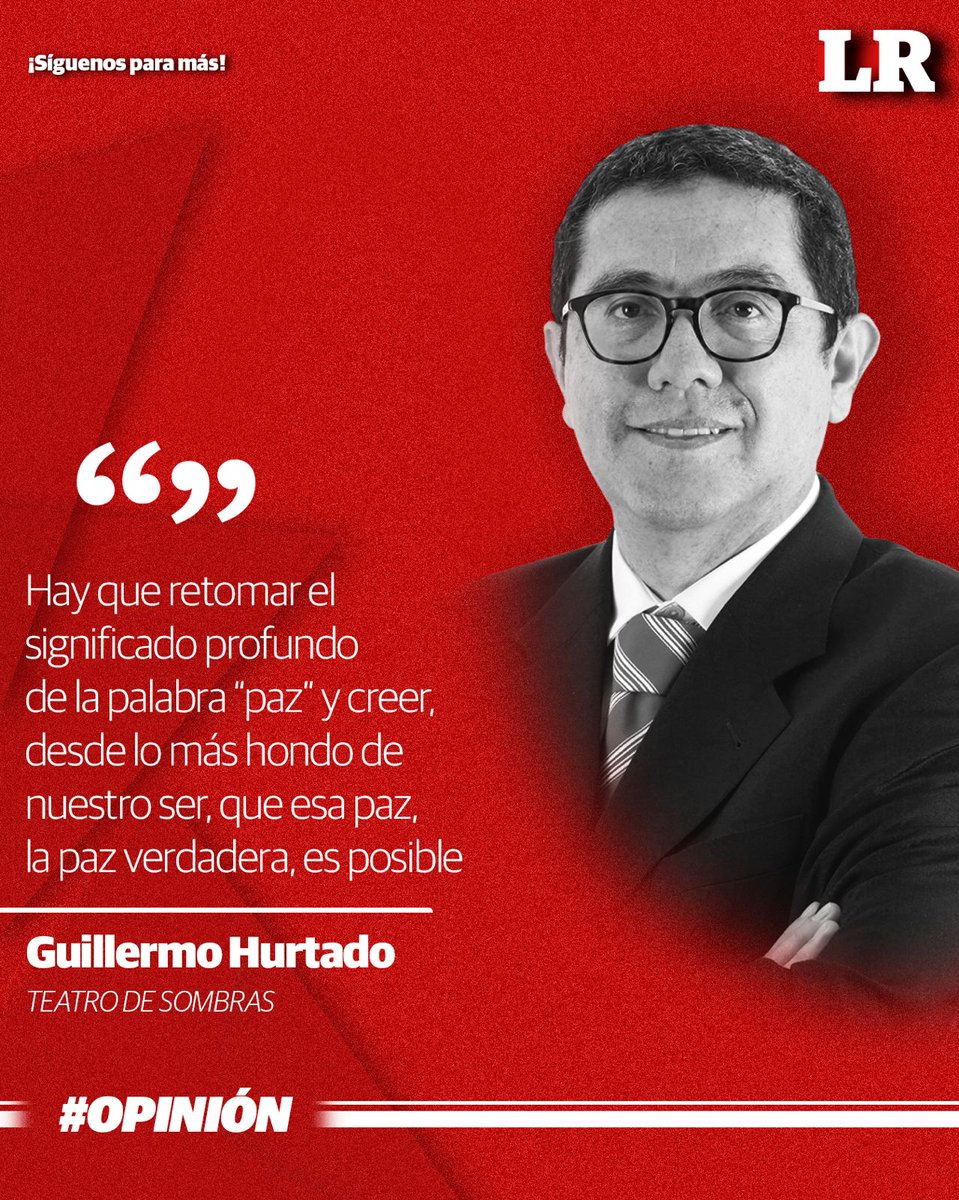 LaRazon_mx's tweet photo. #TeatroDeSombras | La gente ya no cree que el futuro será mejor que el presente. Muchos están convencidos de que la humanidad tiene los días contados. 
Escribe @Hurtado2710 ✍️
 https://t.co/V78QzssLHB 
#Paz #PazVerdadera #Esperanza https://t.co/i9lyRpdWov