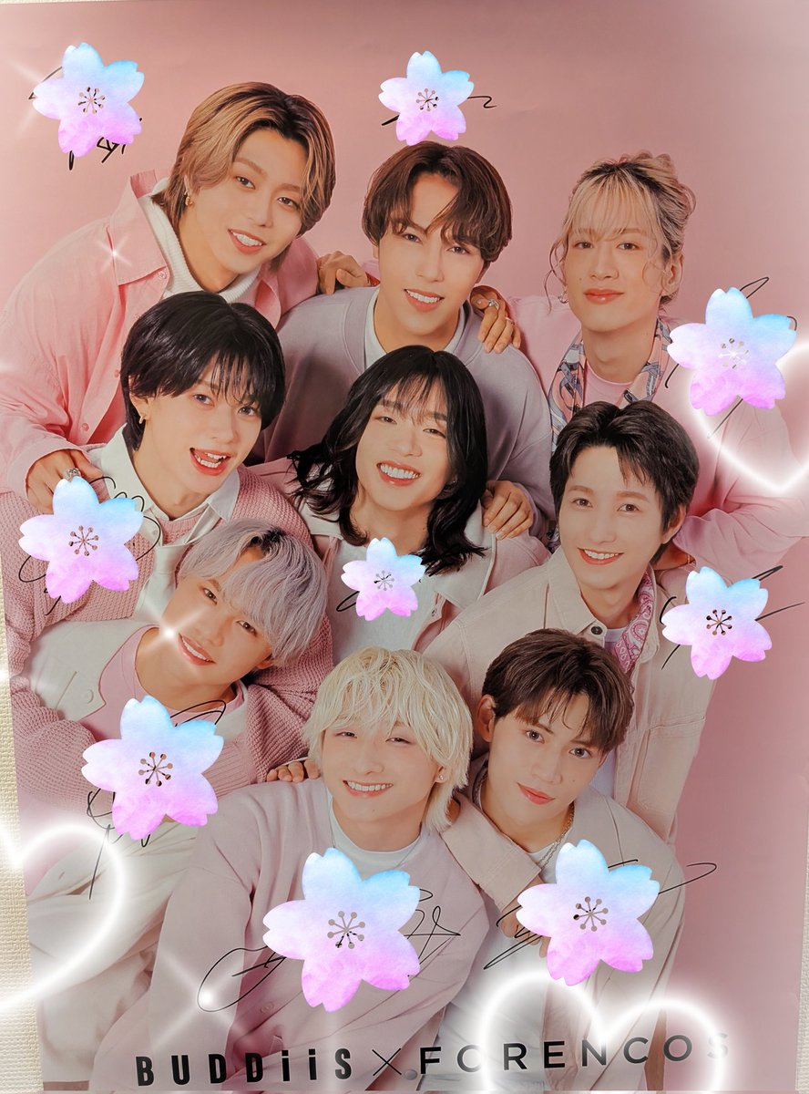 BUDDiiS サイン入り ポスター BUDDiiS 全員サイン入り ポストカード - メルカリ