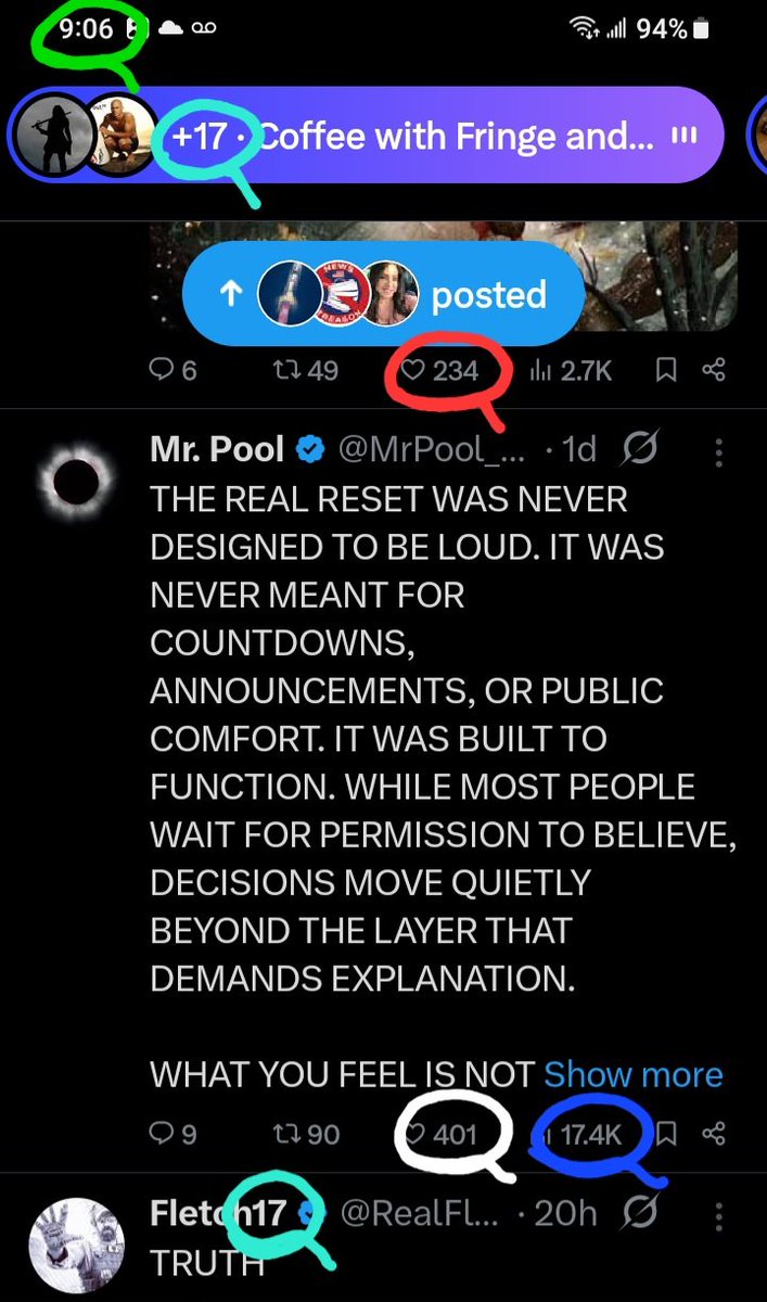 DeanDavis33's tweet image. 🐸1️⃣7️⃣ #Seventeen 🪞
9️⃣0️⃣6️⃣ #NineZeroSix 
🎰 #WhatAreTheOdds 🪽
4️⃣0️⃣1️⃣ #FourZeroOne 
2️⃣3️⃣4️⃣ #TwoThreeFour 
1️⃣7️⃣4️⃣ #OneSevenFour