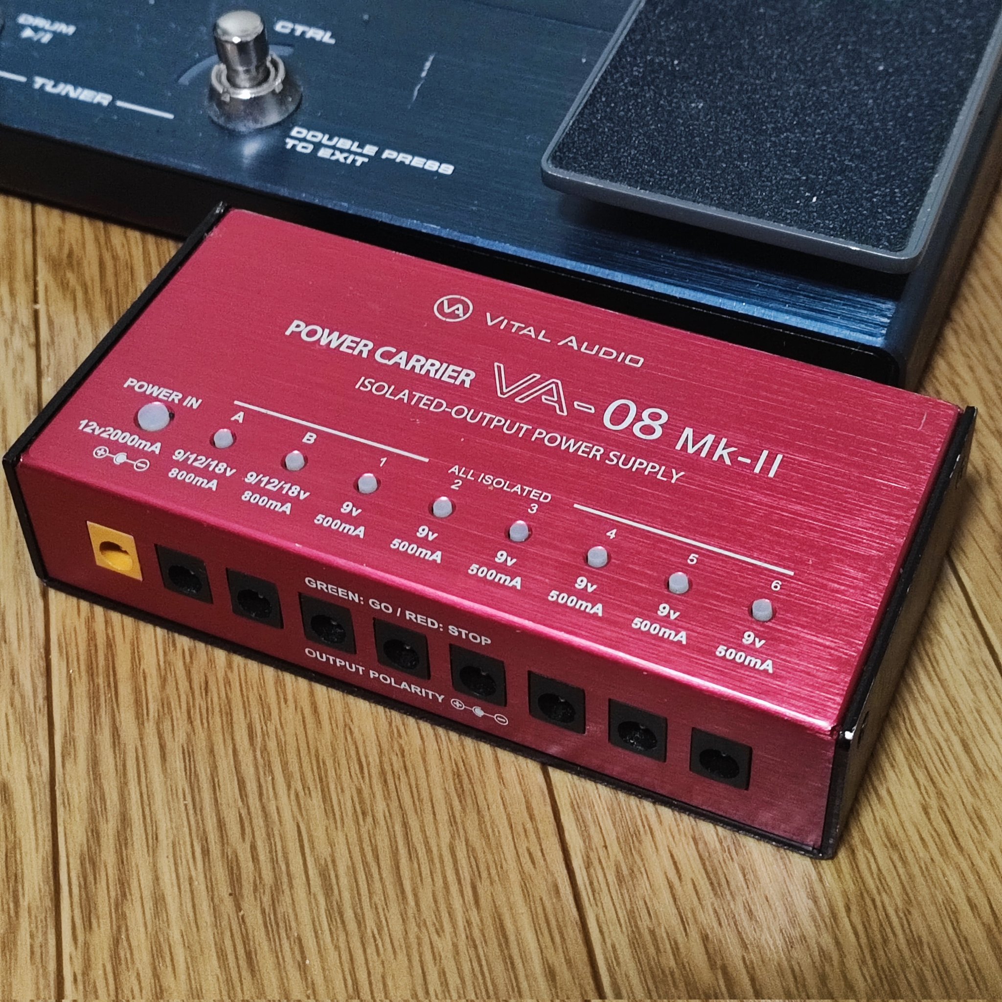 まあち】Vital Audio VA-08 Mk-Ⅱ エフェクターボードのパワーサプライ