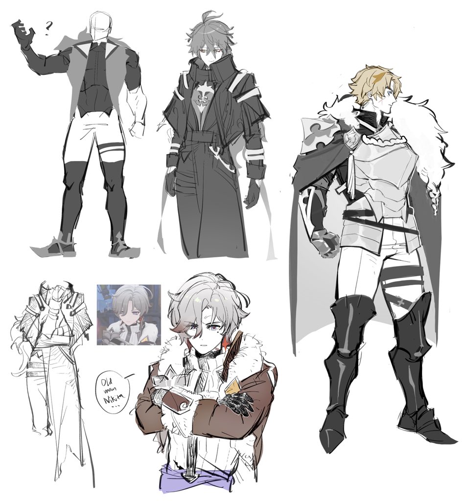 3psunday's tweet image. warmup (mess around w varka's design)