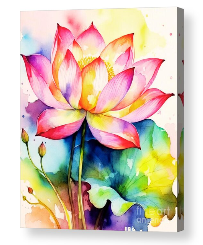 indigoartpal's tweet photo. A radiant lotus in bloom — symbol of renewal, healing, and joyful presence.  Soft watercolor light, vibrant energy, and a peaceful heart all in one piece. 
Available in different sizes and media — you can find it here: https://t.co/2aVrZfqPMA 

#LotusArt #WatercolorArt #SpiritualArt #HealingArt #MeditationDecor #ZenDecor #FloralArt #WellnessDecor #Mindfulness #WallArtForSale