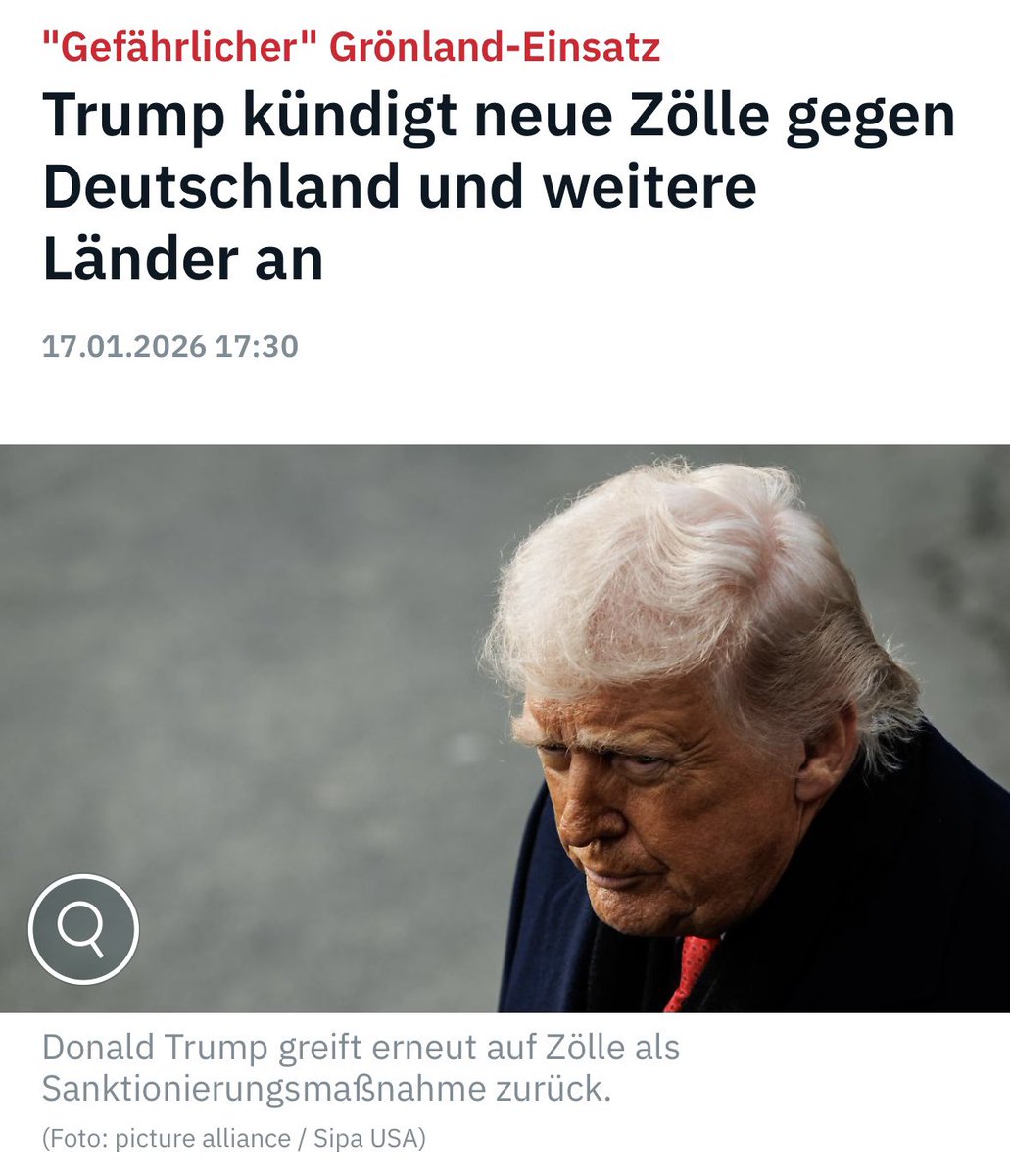 Sorry Mr. President! Ab jetzt wird es unschön. Eigentlich unfassbar! Als phasenweise einer ihrer Unterstützer muss ich nunmehr meine Positionen überdenken und jegliche positive Einstellung Ihnen gegenüber revidieren! 

US-Präsident Donald Trump kündigt wegen des Streits um