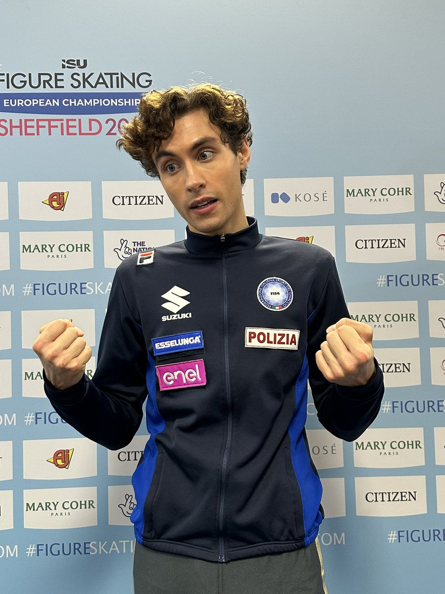 goldenskate's tweet image. Nikolaj MEMOLA 🇮🇹 145.75 / 223.52

“The Nikolai from September would have probably kicked the ice, dropped everything, and started crying and screaming at my mom. But right now, I’m just super, super, super, super happy. I couldn’t do more. I learned a lot of new stuff. I learned…
