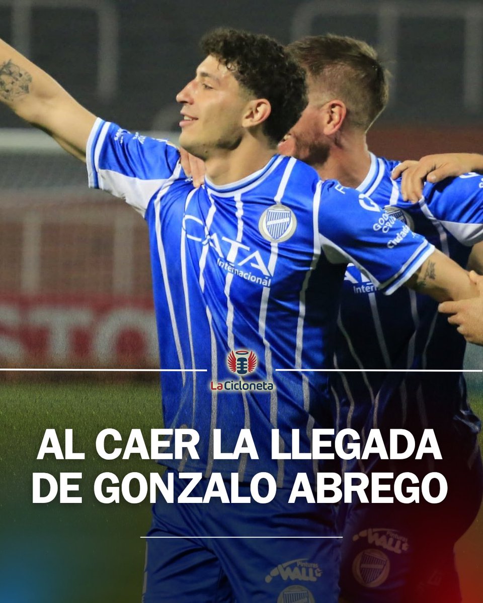 lacicloneta's tweet image. 🔵🔴 AL CAER ABREGO

🚨 Está ENCAMINADA la llegada de GONZALO ABREGO a #SanLorenzo.

📝 La operación sería a préstamo, sin cargo y con opción de compra.

🔜 El día MARTES llegaría a Ciudad Deportiva, para incorporarse al plantel de Damián Ayude.
