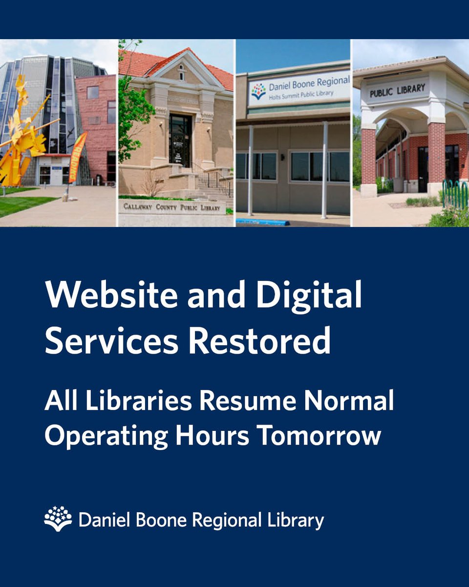 Daniel Boone Regional Library tweet media
