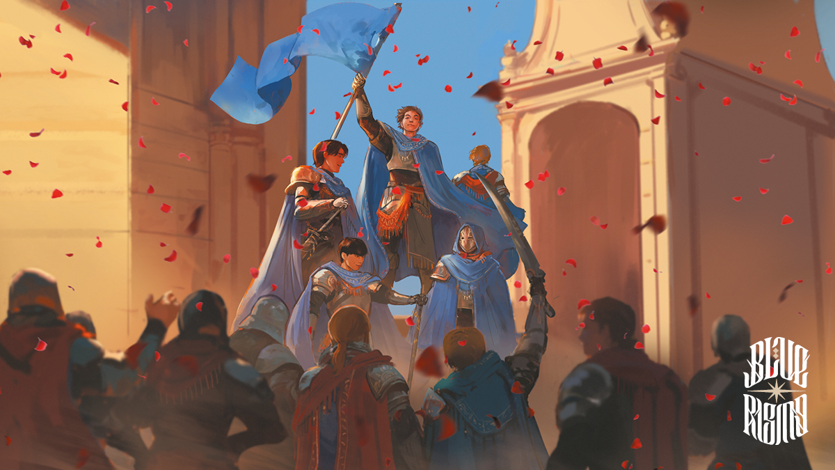 PapayouFR's tweet image. J'ai dessiné 3 cartes pour le TCG Blue Rising de la KC #KCORP