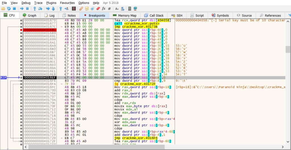 Reverse Engineering For Beginners – XOR encryption – Windows x64

networkintelligence.ai/blogs/reverse-…
