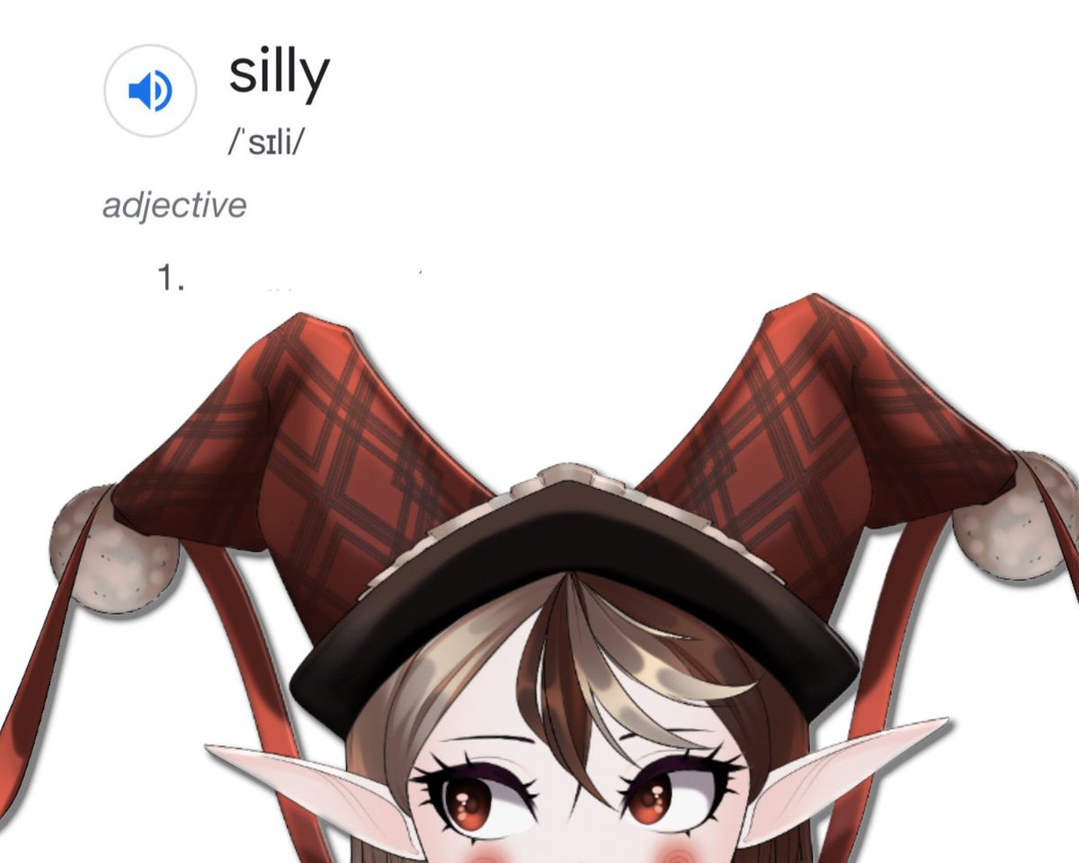 I will never stop being silly. I need whimsy in my life.