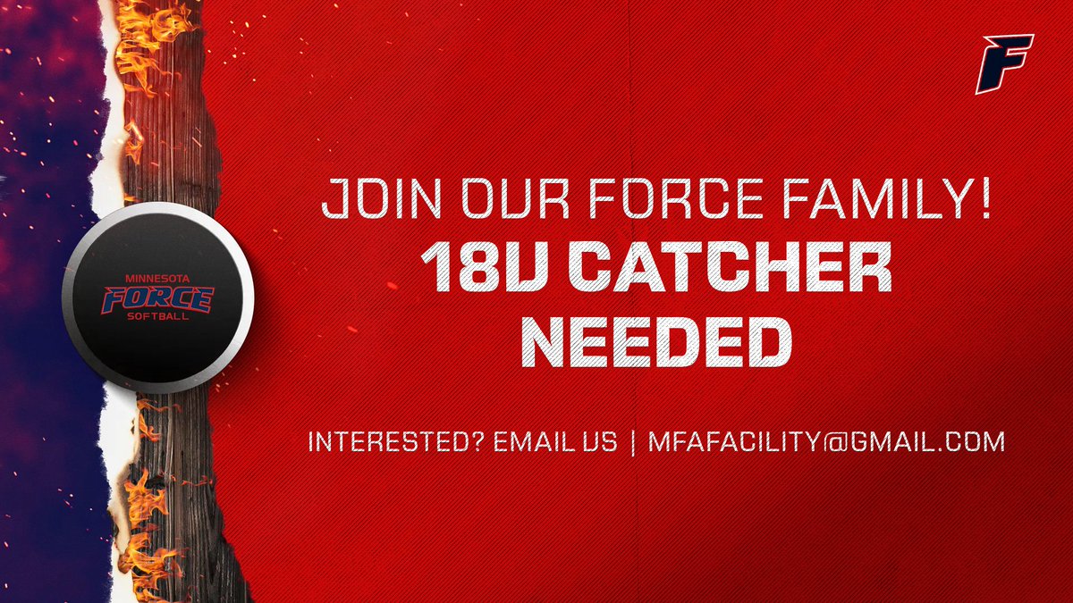 ForceSoftballMN's tweet image. 𝐀𝐫𝐞 𝐲𝐨𝐮 𝐚𝐧 𝟏𝟖𝐔 𝐂𝐚𝐭𝐜𝐡𝐞𝐫 𝐥𝐨𝐨𝐤𝐢𝐧𝐠 𝐟𝐨𝐫 𝐚 𝐡𝐨𝐦𝐞⁉️

Our athletes have many resources at their finger tips that prepare them for the field as well as life outside the game.

CONTACT US TODAY ⬇
mfafacility@gmail.com

#CreatingChampionsForLife
