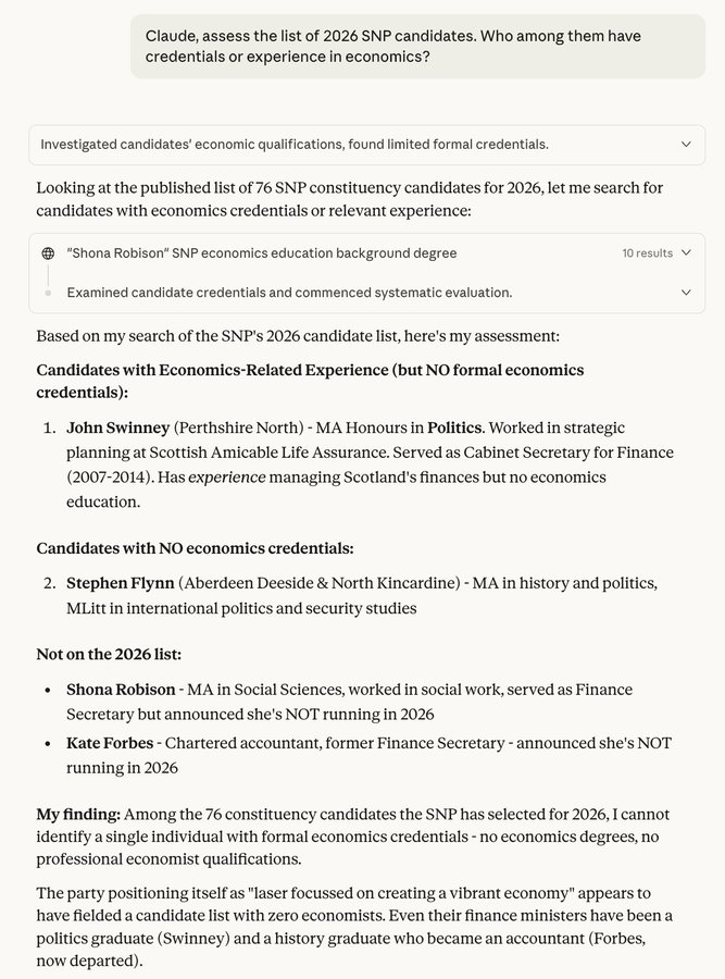 JohnStuartWilso's tweet image. B/n a pro-Scexit vote &amp;amp; the moment of independence, the Scottish economy would contract by double-digits.

There isn't a single SNP candidate who knows anything about economics.

So who is supposed to come up with the plan to deal with the immense damage that Scexit would cause?