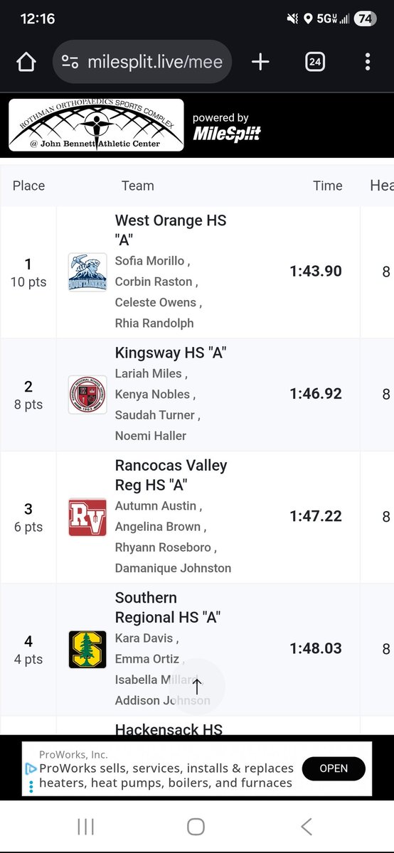 RVRHS Track & Field tweet media