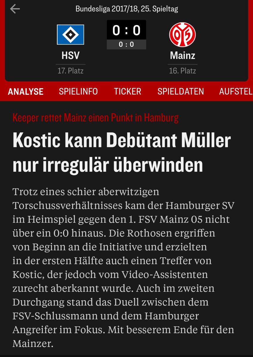 das spiel heute erinnert mich zu sehr daran