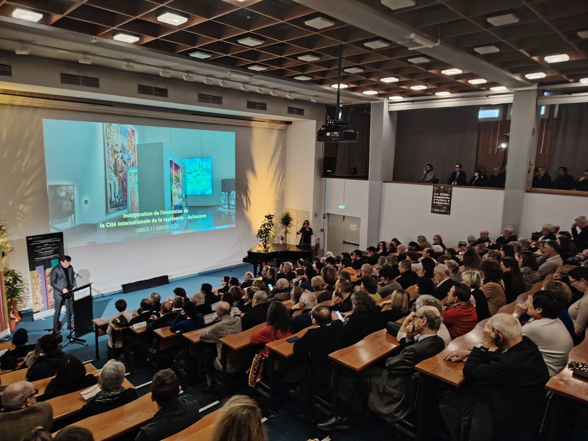 Image de Préfet de la Creuse - #Citedelatapisserie | Inauguration de l'extension de la Cité de la Tapisserie 🧵
https://www.faceboo