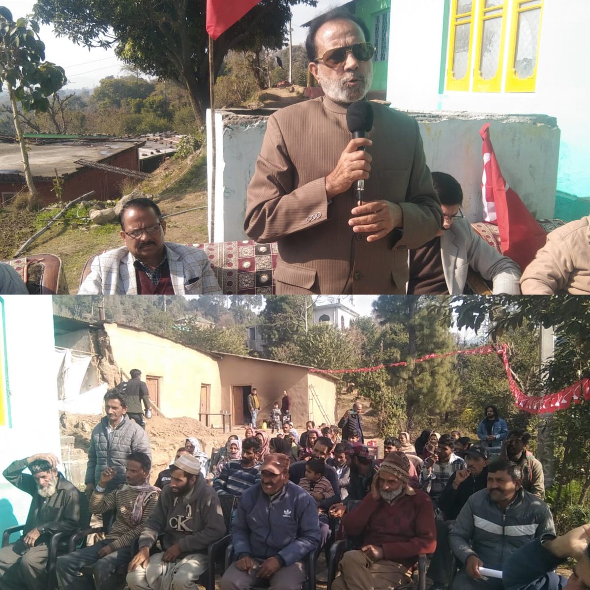 JKNC OBC Cell held a public meeting at Panchayat Debrah,presided by its  Chairman Abdul Gani Teli. 

During the programme people spoke about the drastic condition of the roads, electricity and scarcity of water supply in the areas.

While addressing the meeting Abdul Gani Teli